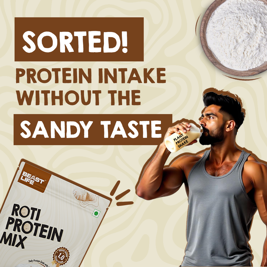 BeastLife ROTI PROTEIN MIX 250g