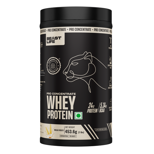 Pro Concentrate Whey Protein Malai Kulfi 1lbs