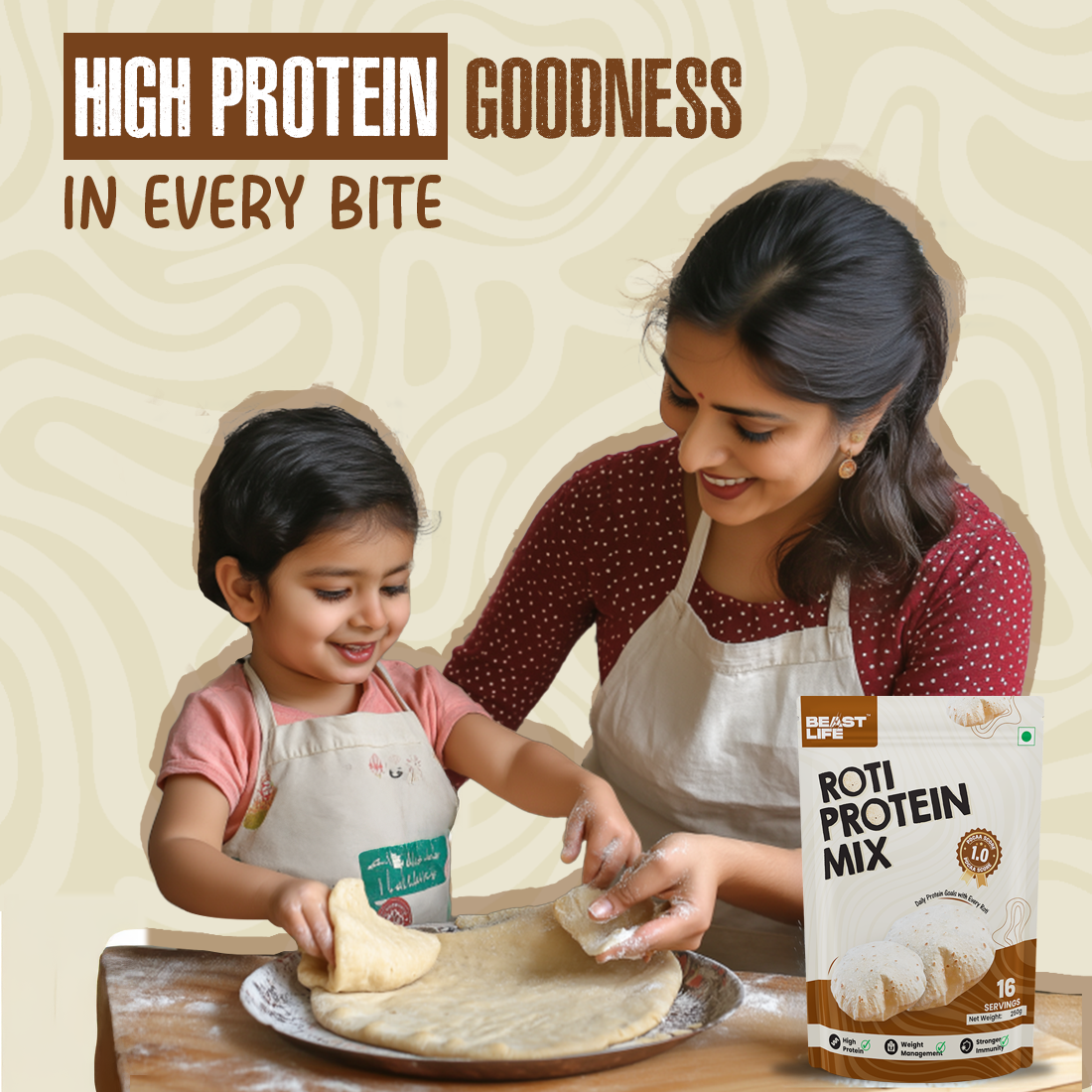 BeastLife ROTI PROTEIN MIX 250g