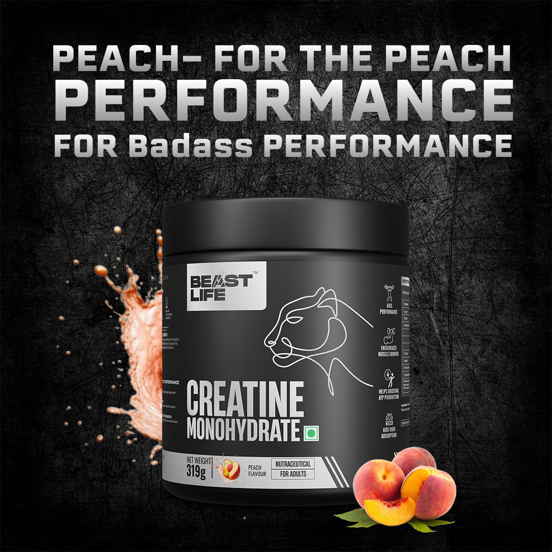 Peach Creatine Monohydrate 319g