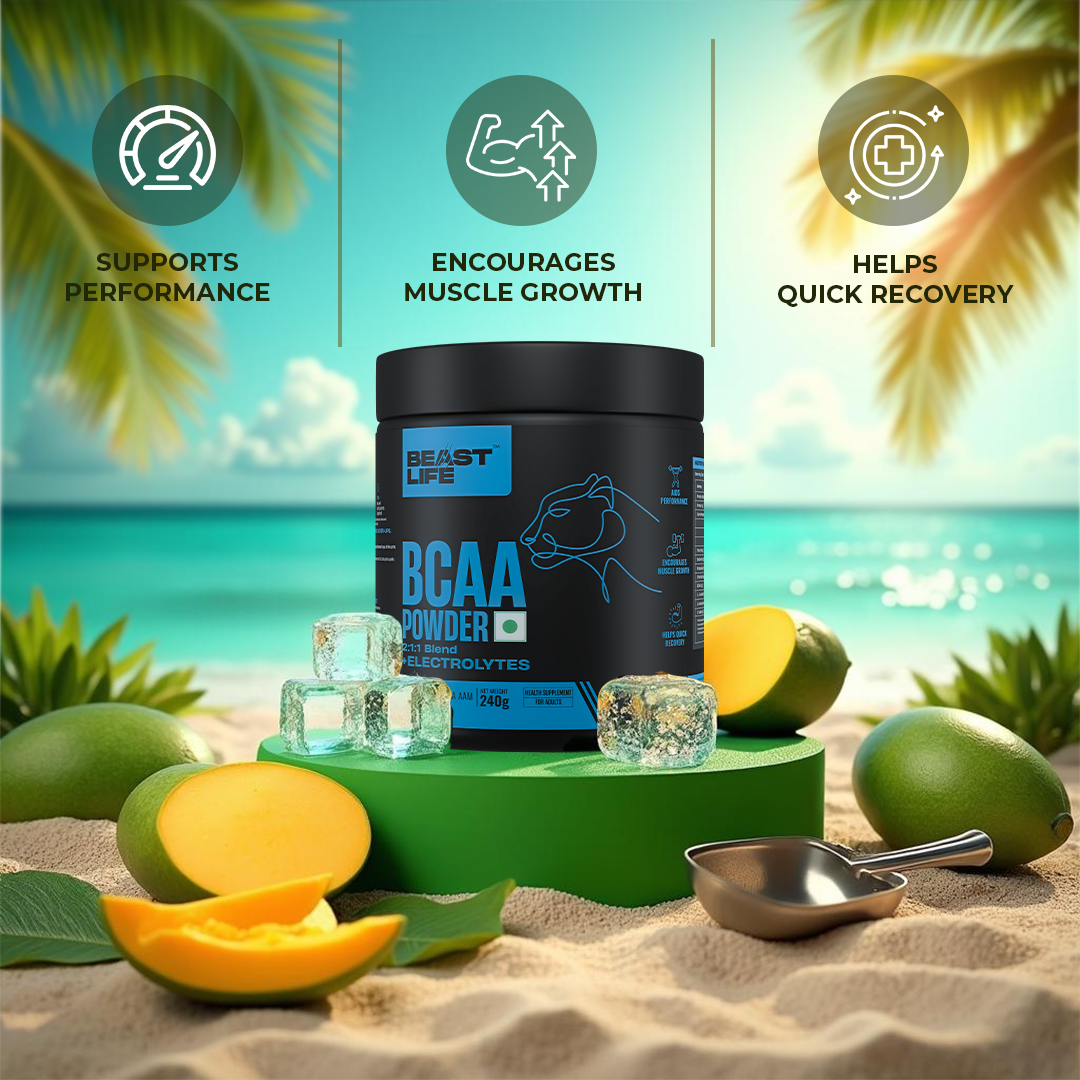 Kachha Aaam BCAA with Electrolytes | 240g