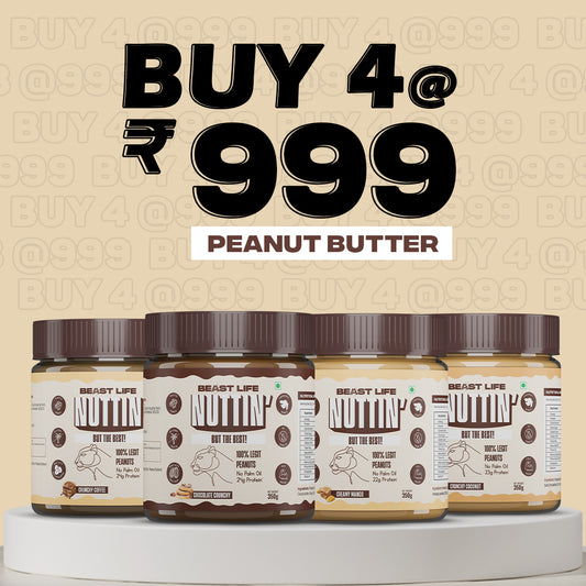 Buy 4 Peanut Butter @ ₹999