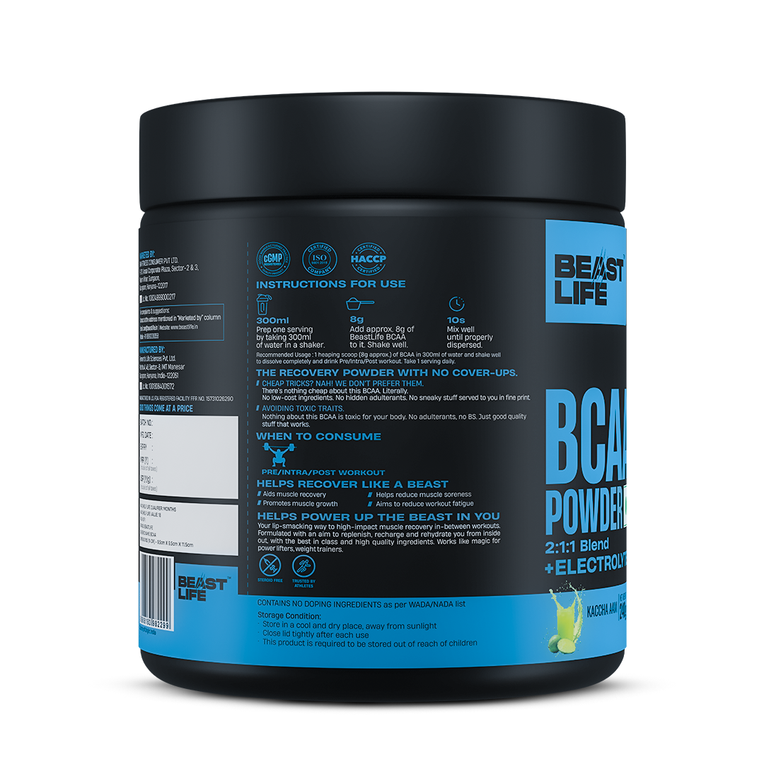 Kachha Aaam BCAA with Electrolytes | 240g