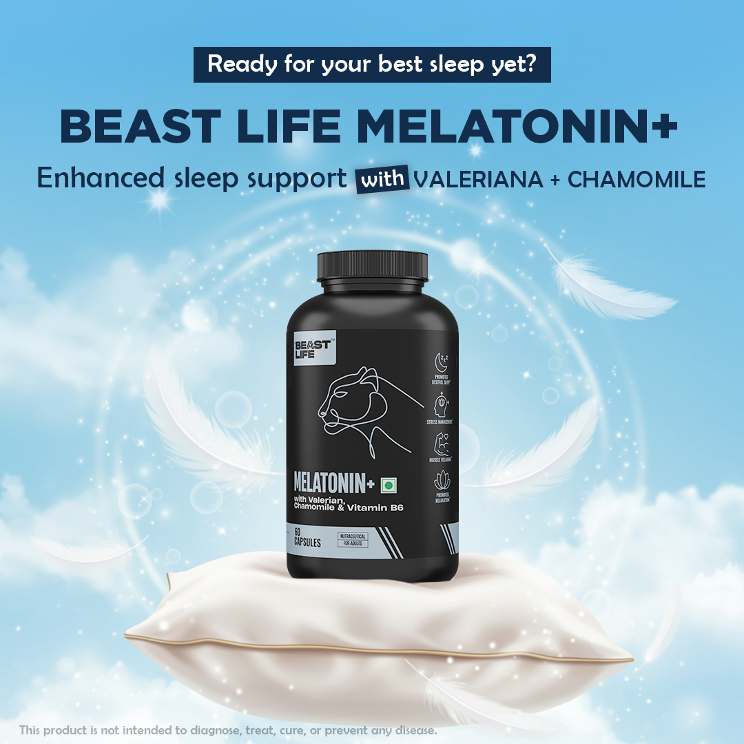 MELATONIN+ CAPSULES 60N