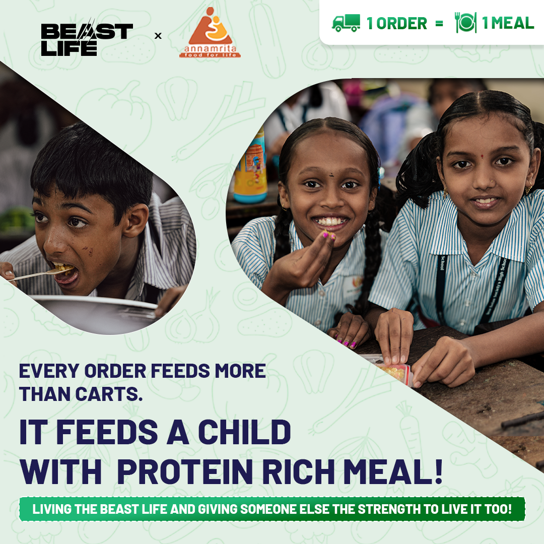 BeastLife ROTI PROTEIN MIX 1 KG (ROTI 2.0) | 66 Servings