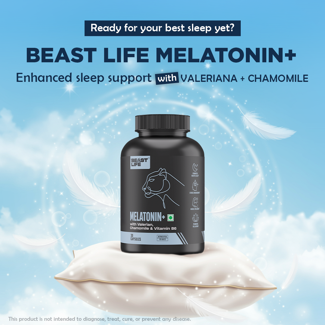 Melatonin+ 5 mg with Valeriana & Chamomile 30N