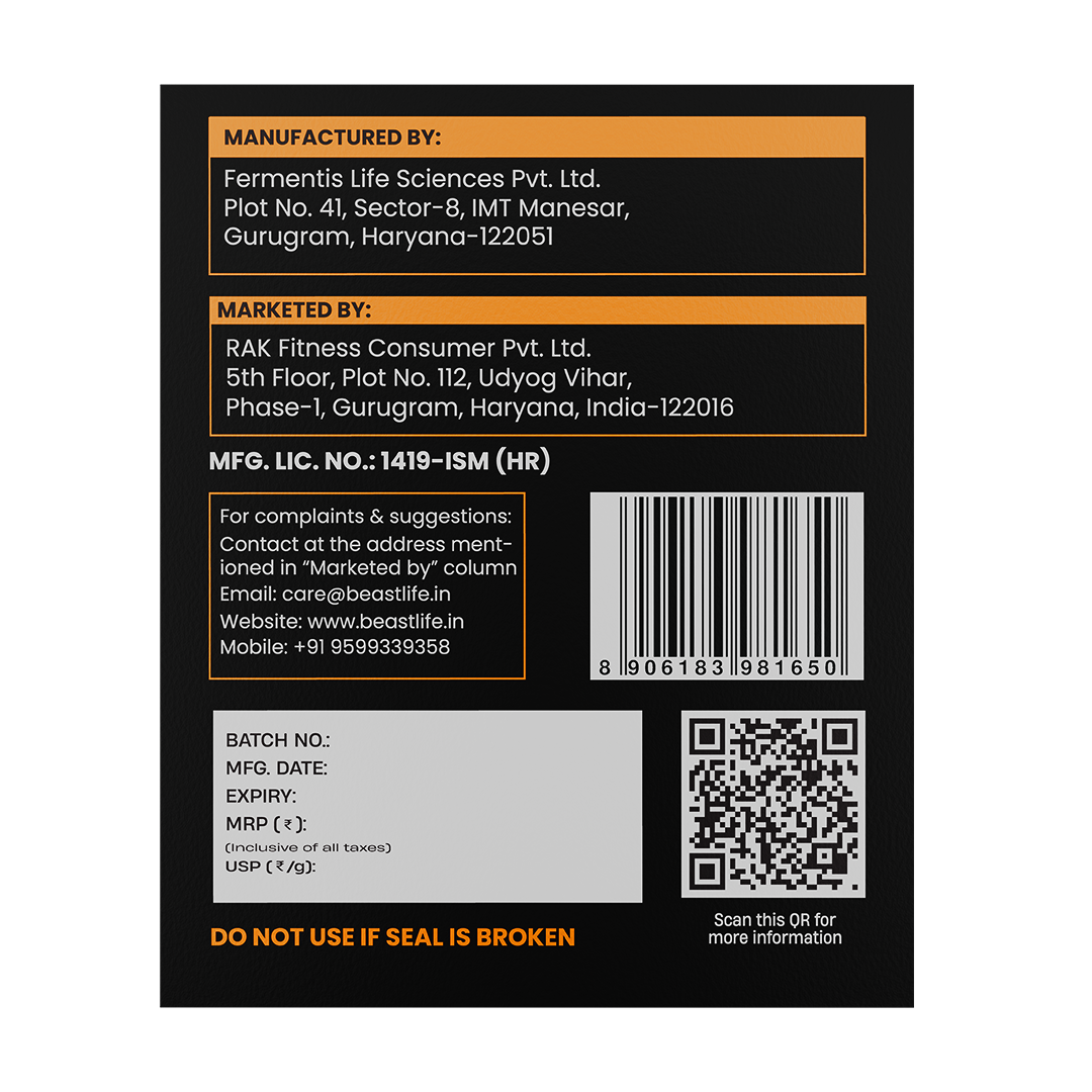 Beastlife SHILAJIT RESIN 20 g