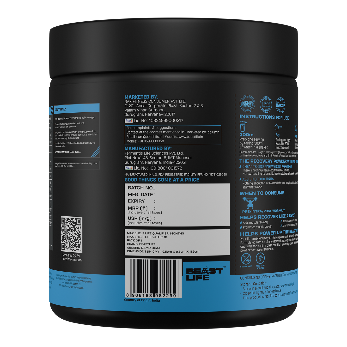 Kachha Aaam BCAA with Electrolytes | 240g