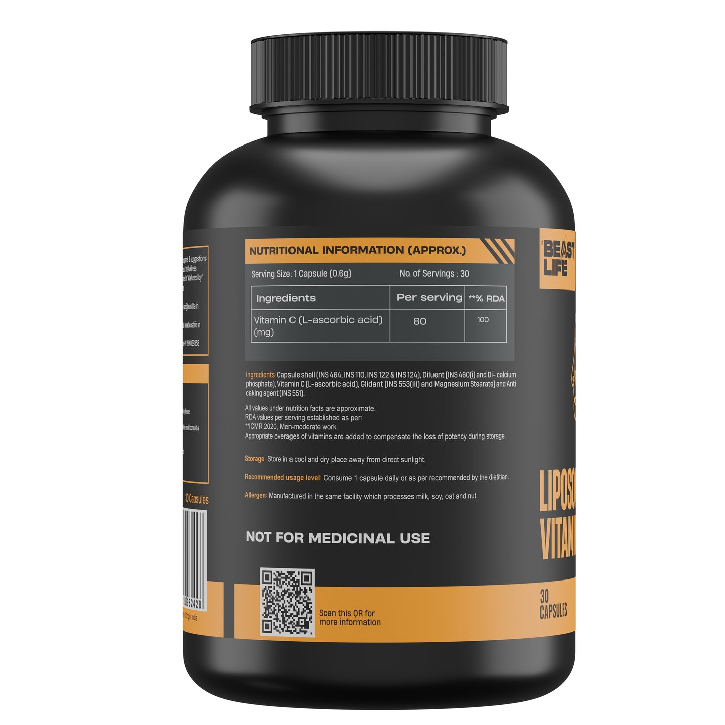 LIPOSOMAL VITAMIN C CAPSULES 30N