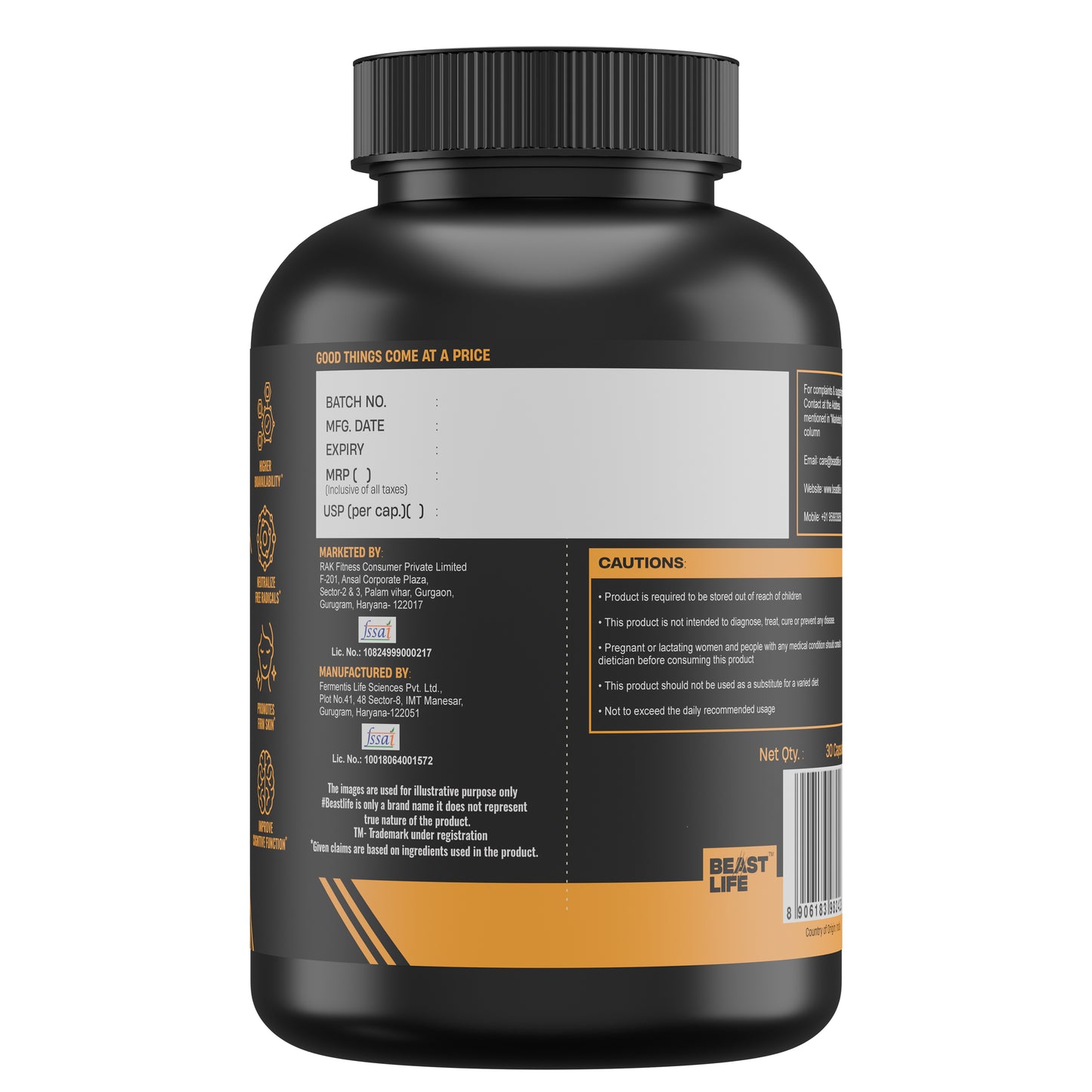LIPOSOMAL VITAMIN C CAPSULES 30N