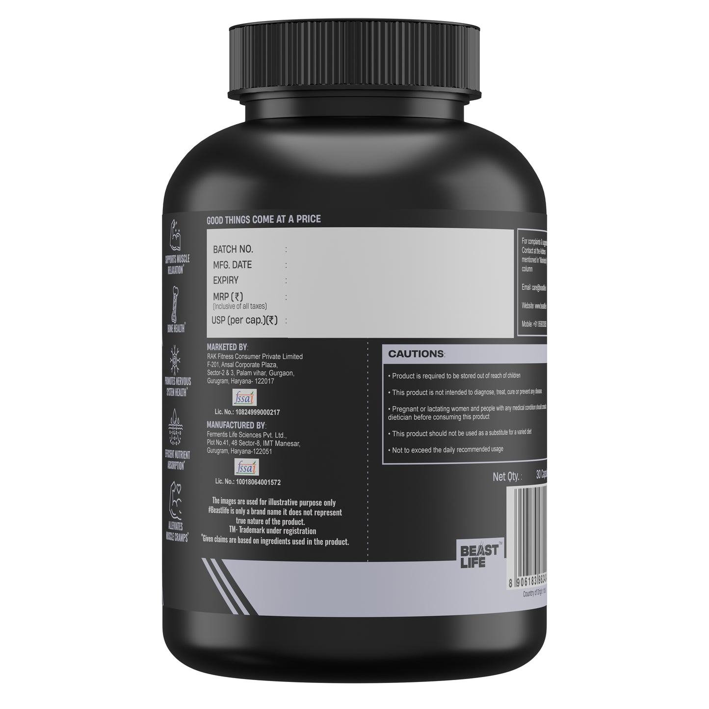 Liposomal Triple Magnesium+ 30N