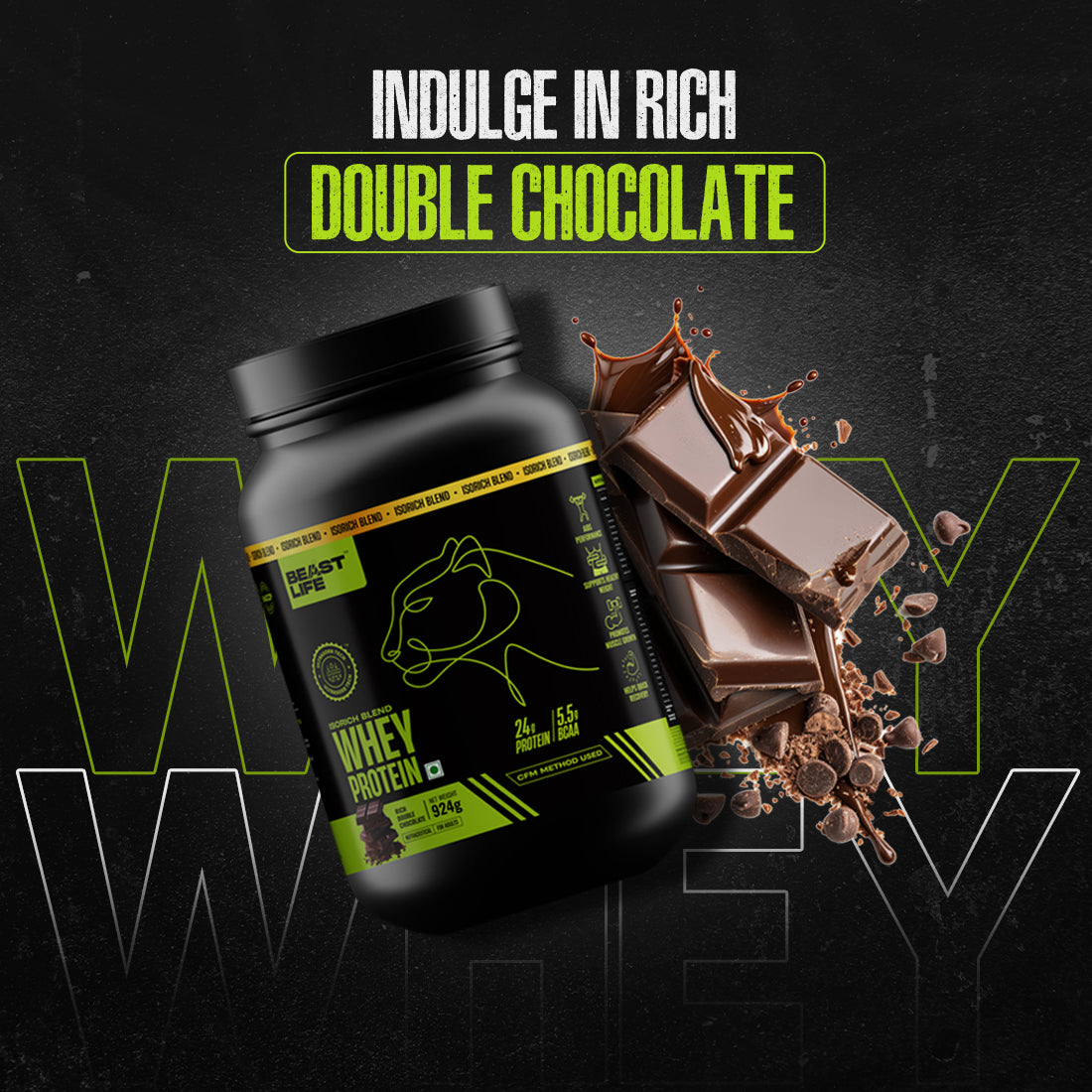 Isorich Blend Whey Protein with Ultrasorb Tech | 924G