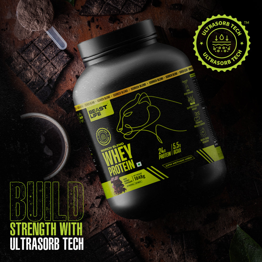 Isorich Blend Whey Protein with Ultrasorb Tech | 1848G
