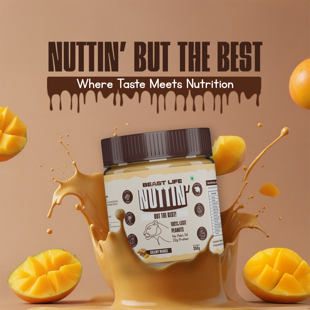Beastlife Peanut Butter Creamy Mango 350g