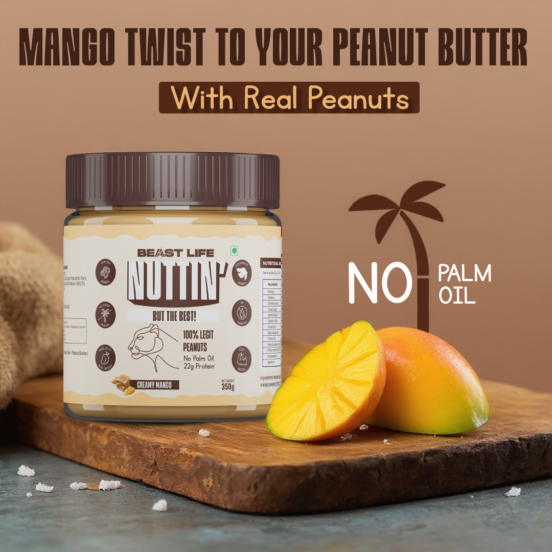 Beastlife Peanut Butter Creamy Mango 350g