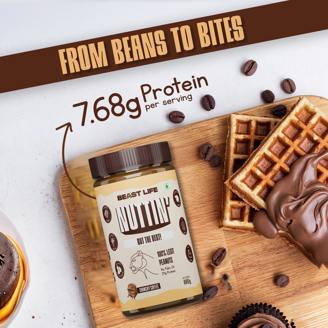 Beastlife Peanut Butter Crunchy Coffee 800g