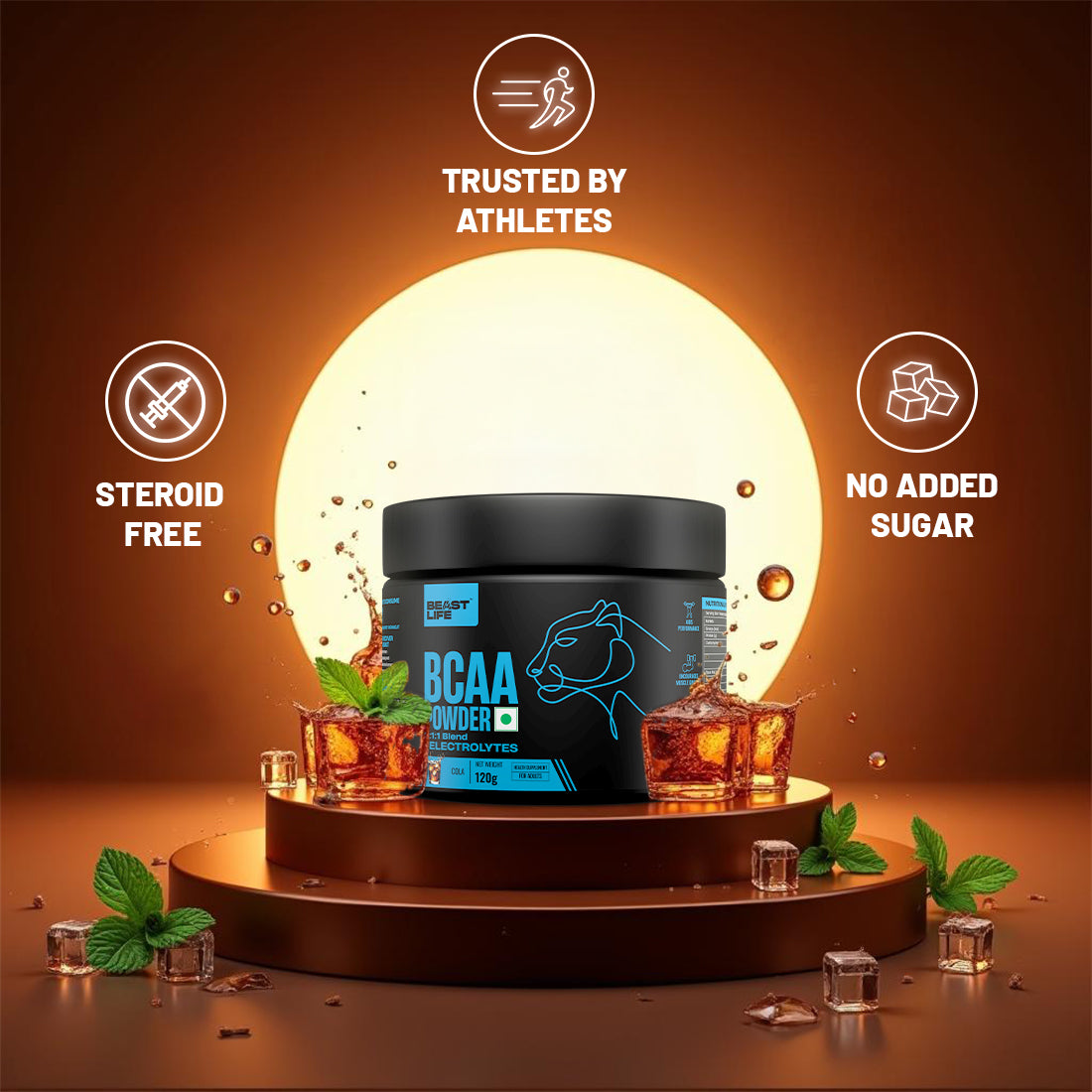 Cola Fizz BCAA with Electrolytes | 120g