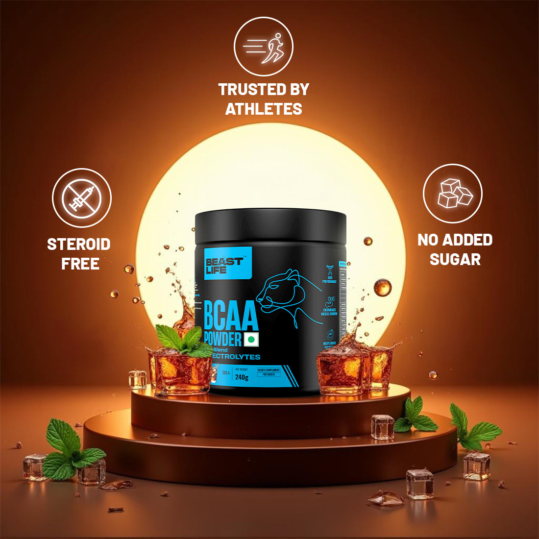 Cola Fizz BCAA with Electrolytes | 240g