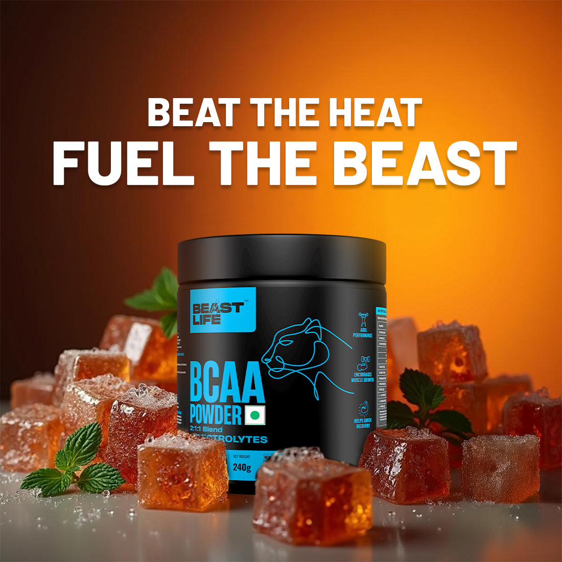 Cola Fizz BCAA with Electrolytes | 240g