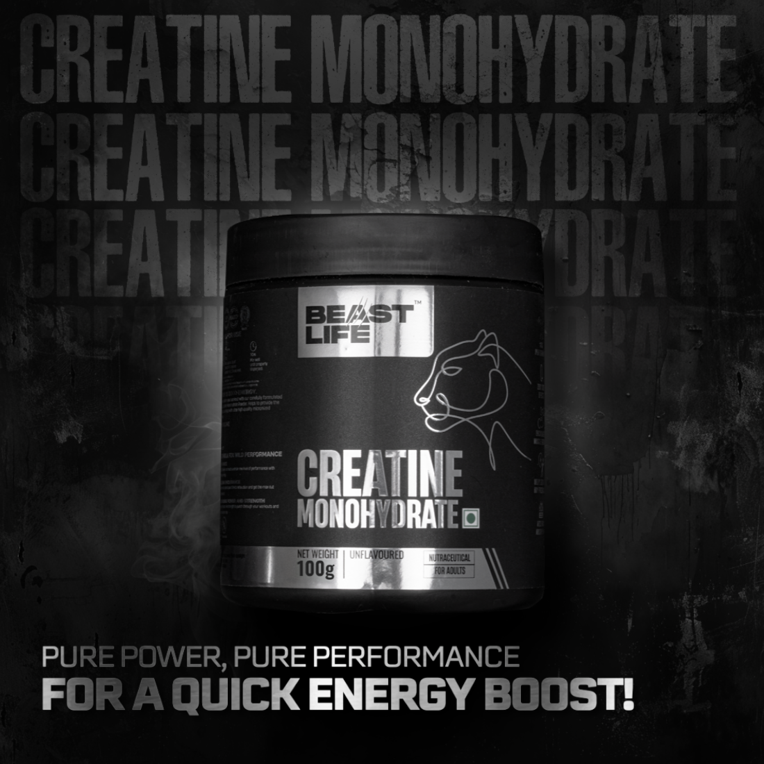 Super Micronized Creatine Monohydrate | 100G