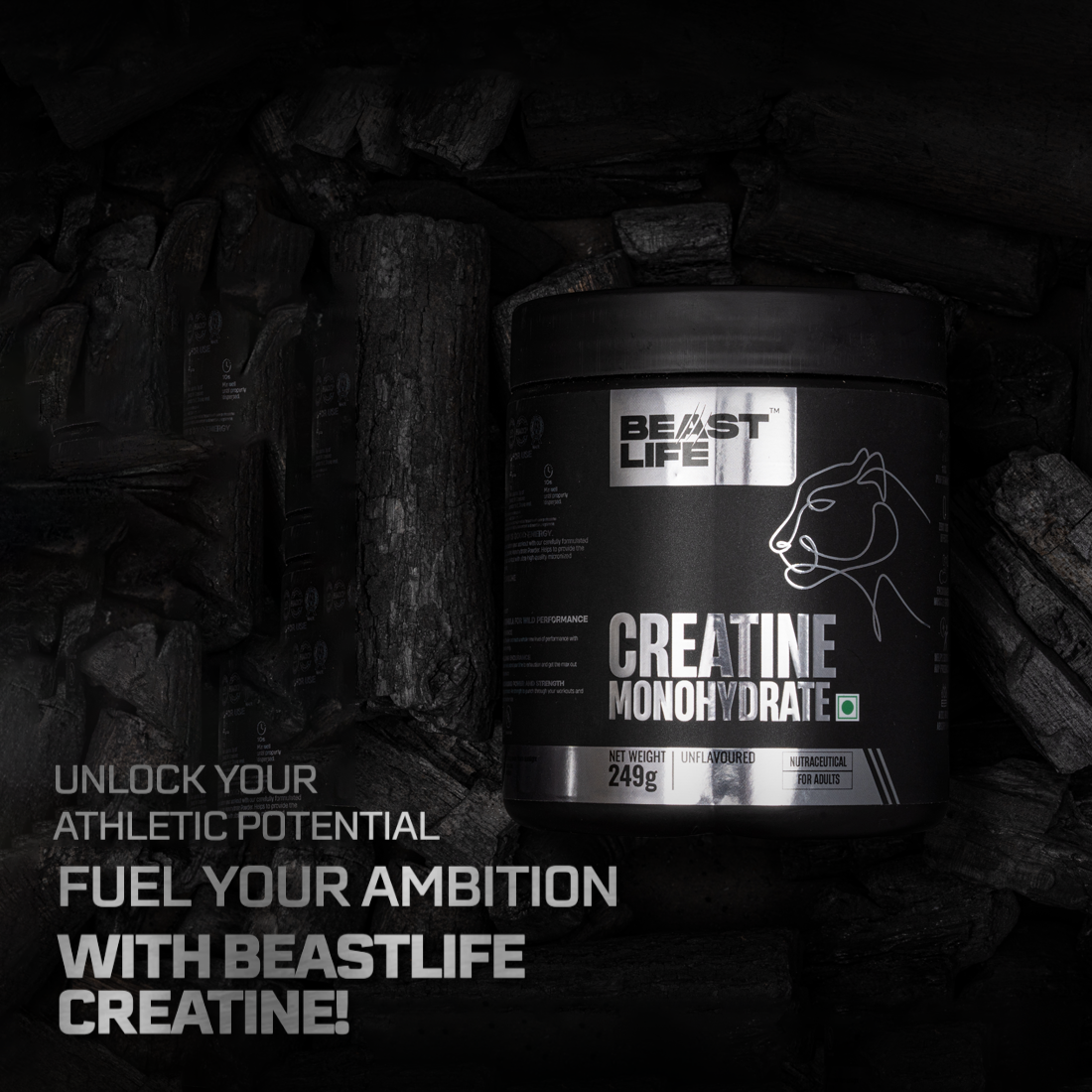 Super Micronized Creatine Monohydrate | 249G