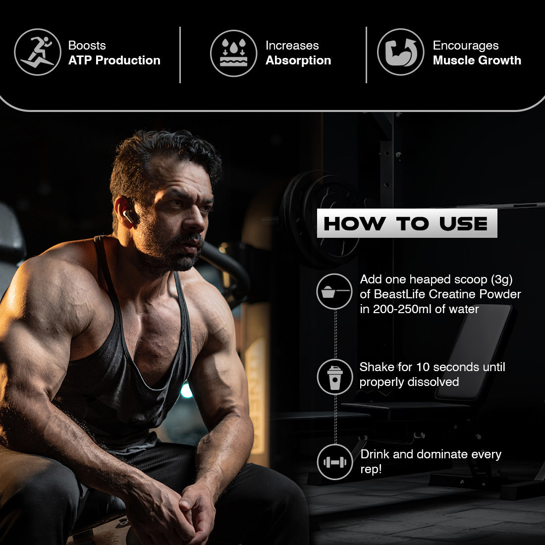 Super Micronized Creatine Monohydrate | 100G