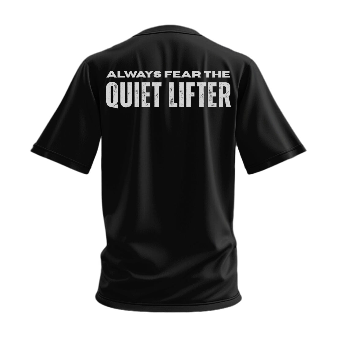 BeastLife Cotton Oversized T-Shirt (Always Fear the Quiet Lifter)