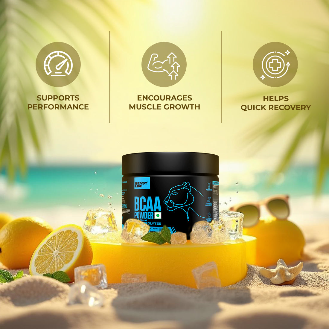 Shikanji BCAA with Electrolytes | 120g