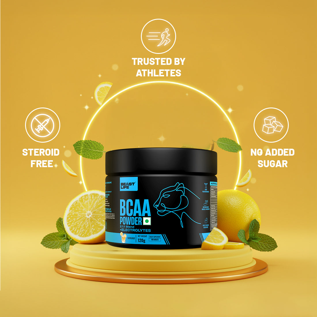 Shikanji BCAA with Electrolytes | 120g