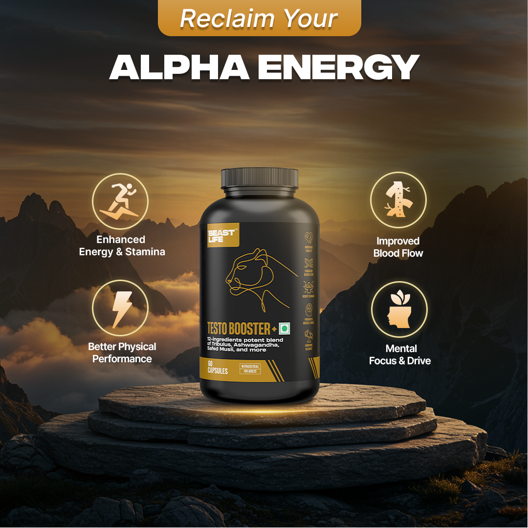 TESTO BOOSTER+ CAPSULES 60N