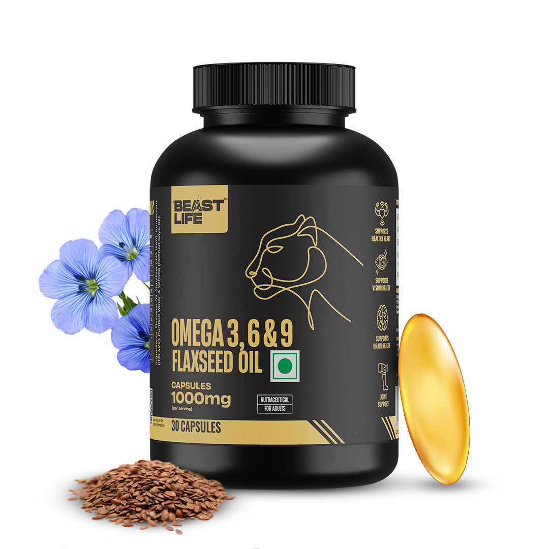 3X Strength Veg omega 3 6 9 | 30N