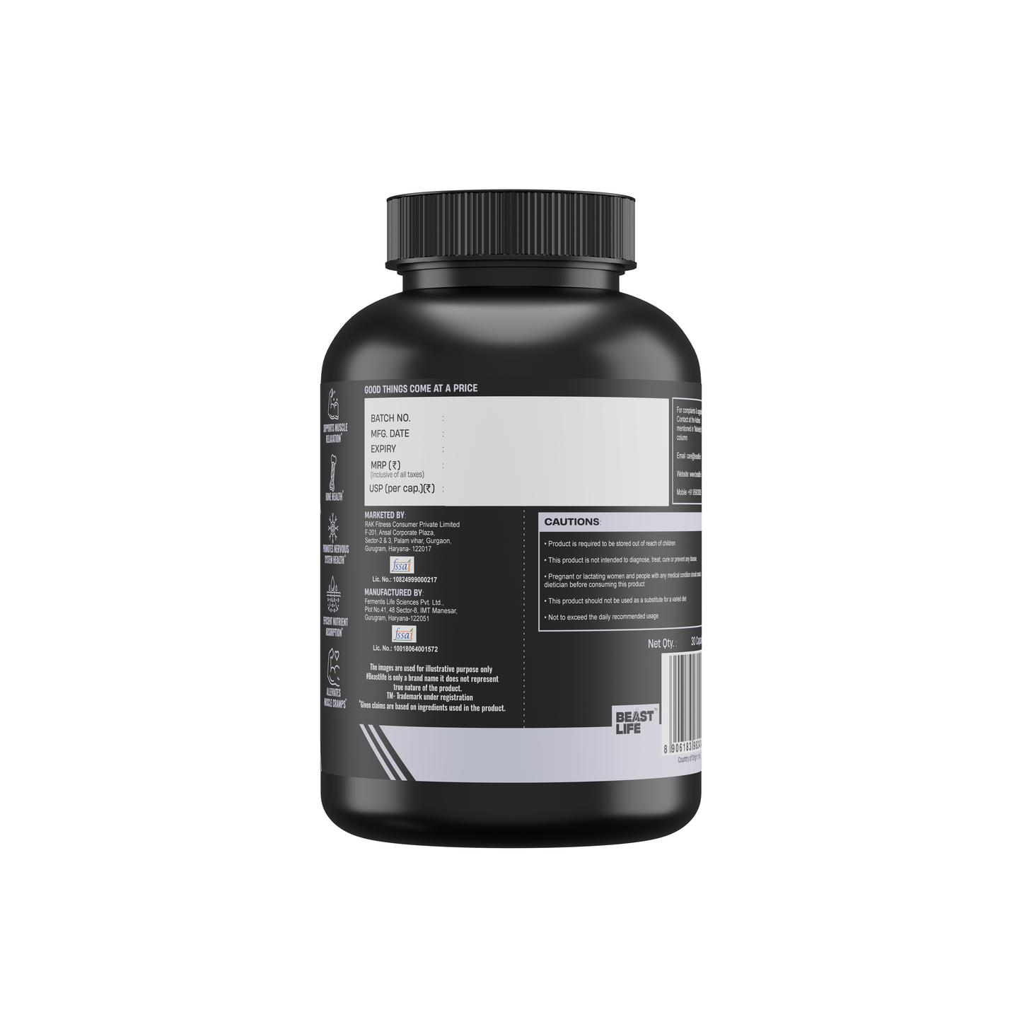 Triple Magnesium+ CAPSULES 30N