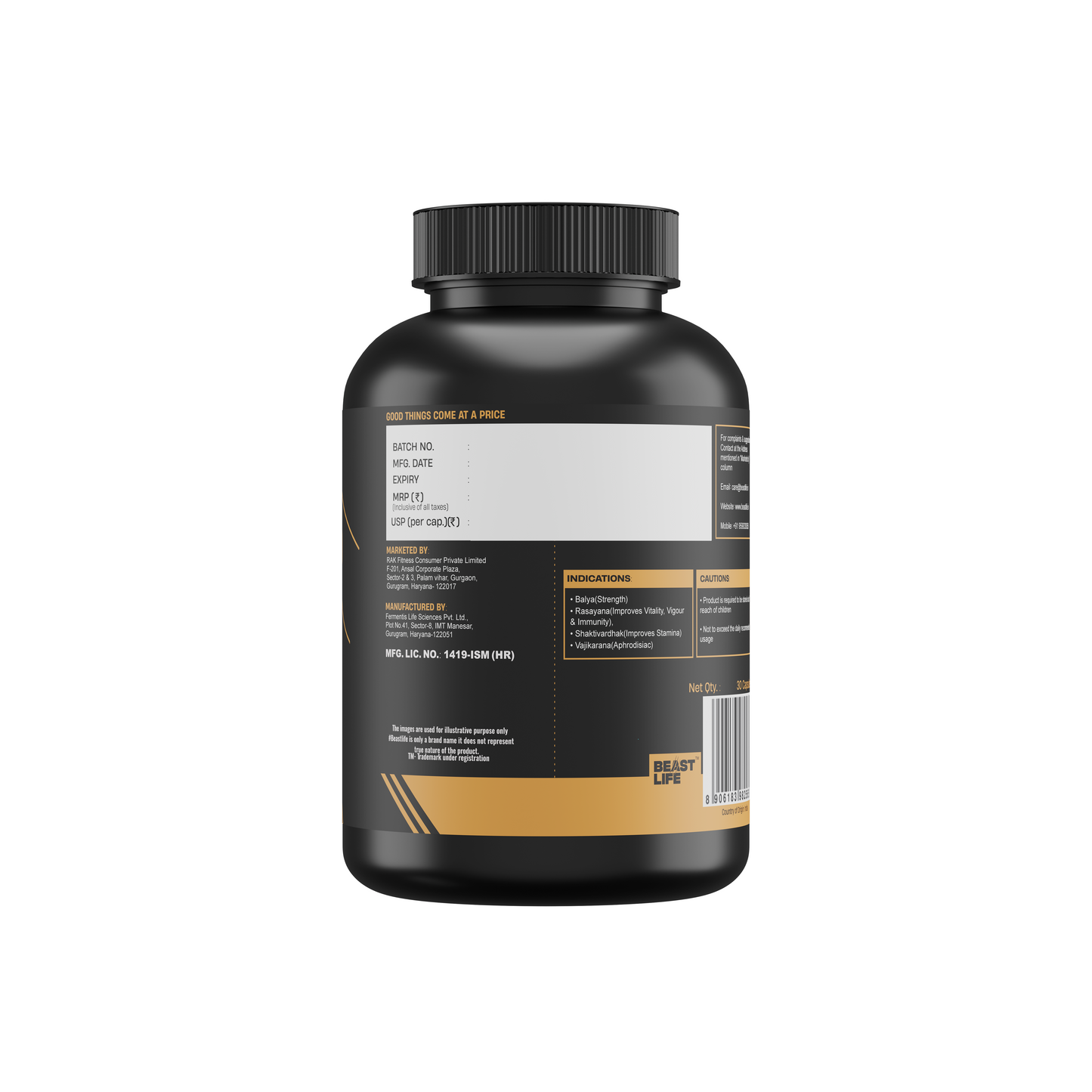 HIMALAYAN SHILAJIT+ CAPSULES 90 Days