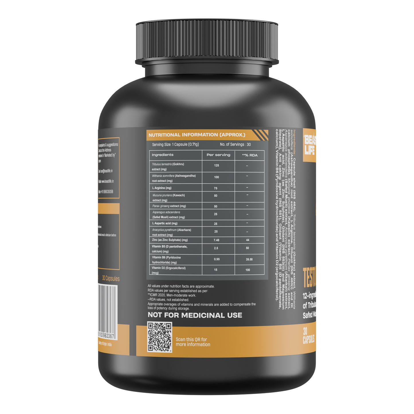 TESTO BOOSTER+ CAPSULES 30N