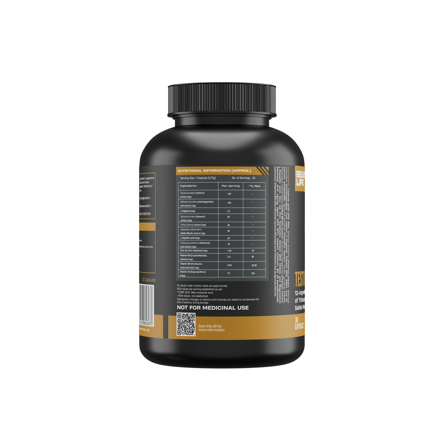 TESTO BOOSTER+ CAPSULES | 90 Days