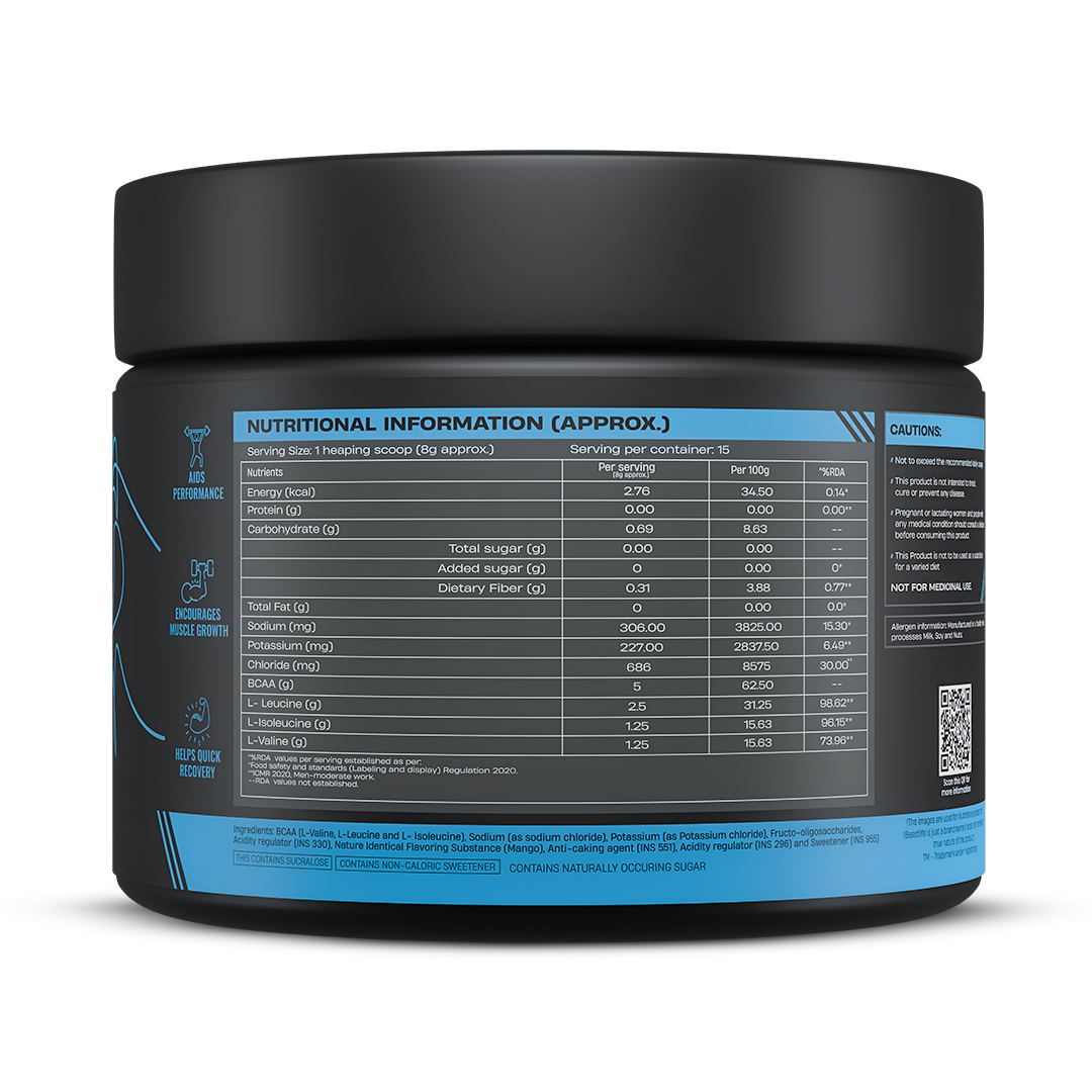 Kachha Aaam BCAA with Electrolytes | 120g
