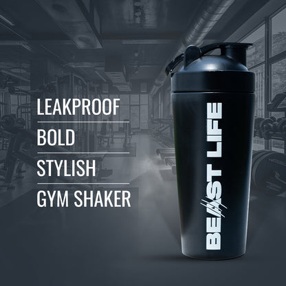BeastLife Premium Metal Gym Shaker | 1000ML