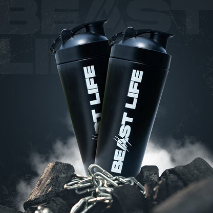 BeastLife Premium Metal Gym Shaker | 1000ML