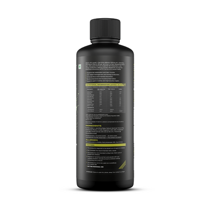 L-Carnitine with Vitamin B5 Liquid 1100mg (Mojito) 450ml