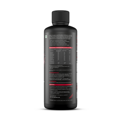 L-Carnitine with Vitamin B5 Liquid 1100mg (Raspberry Lemonade) 450ml