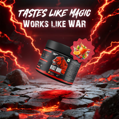 Beastmode Preworkout – Fruit Punch (New Formulation)