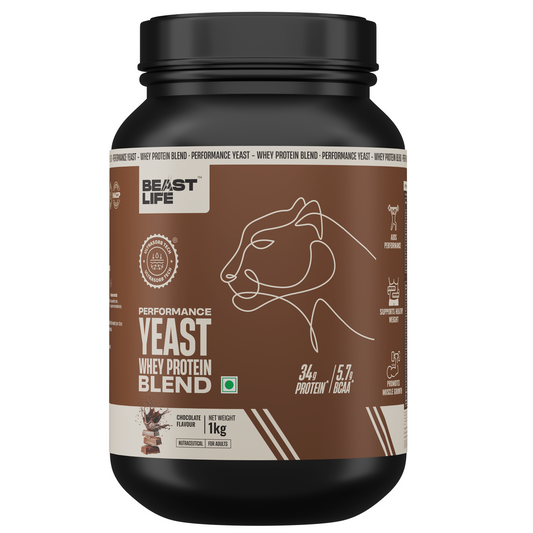 Performance Yeast Whey Protein Blend | Chocolate | 1kg