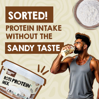 BeastLife ROTI PROTEIN MIX 1 KG (ROTI 2.0) | 66 Servings