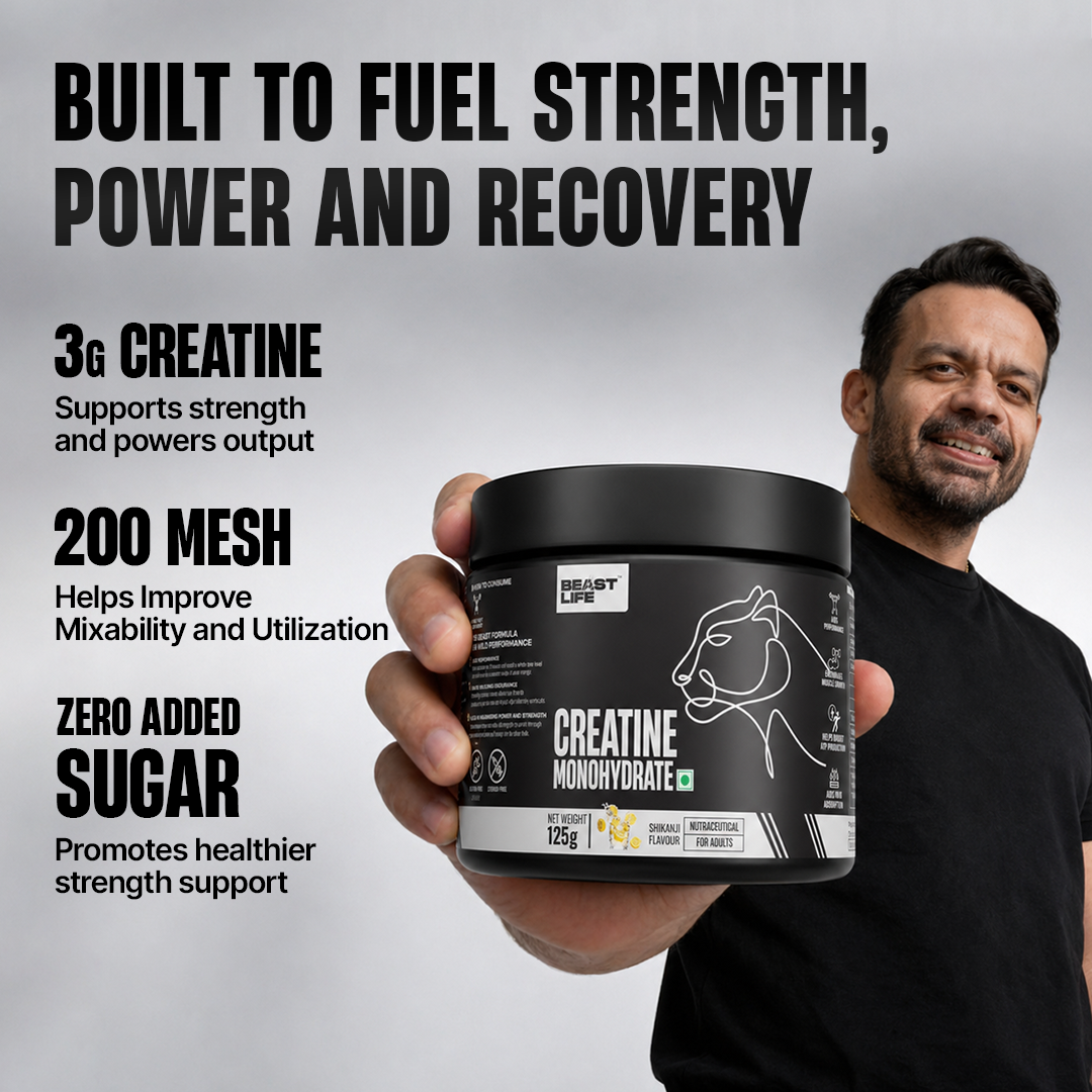 Creatine Monohydrate | Shikanji | 125 g