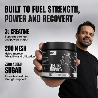 Creatine Monohydrate | Shikanji | 125 g