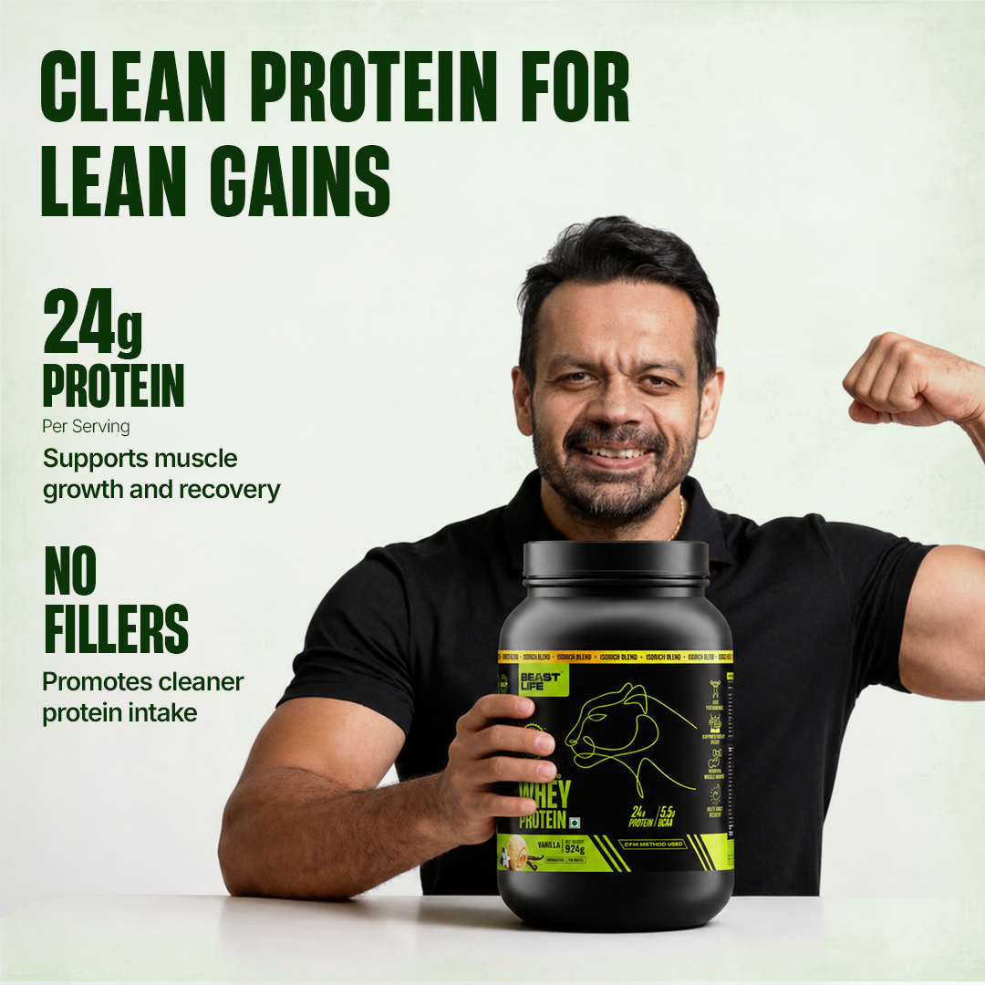 Isorich Blend Whey Protein with Ultrasorb Tech | Vanilla | 924 g