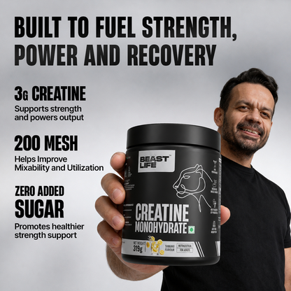 Creatine Monohydrate | Shikanji | 319 g