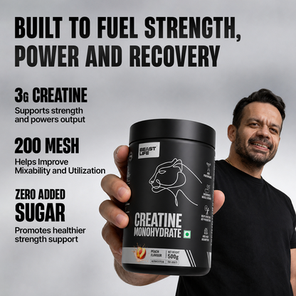 Creatine Monohydrate | Peach | 500 g