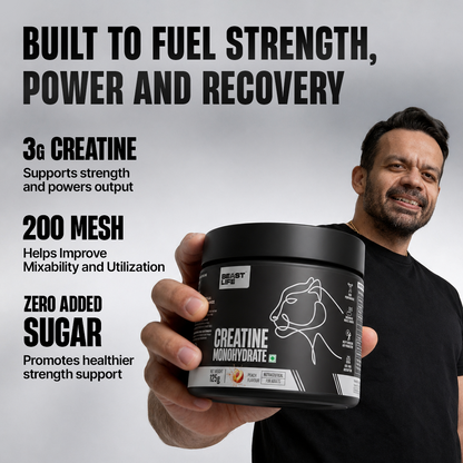 Creatine Monohydrate | Peach | 125 g