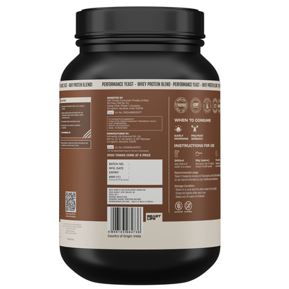 Performance Yeast Whey Protein Blend | Chocolate | 1kg